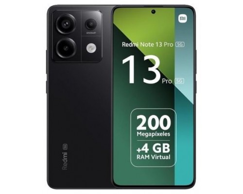 SMARTPHONE XIAOMI REDMI NOTE 13 PRO 5G 6,67 12GB/512GB BLACK